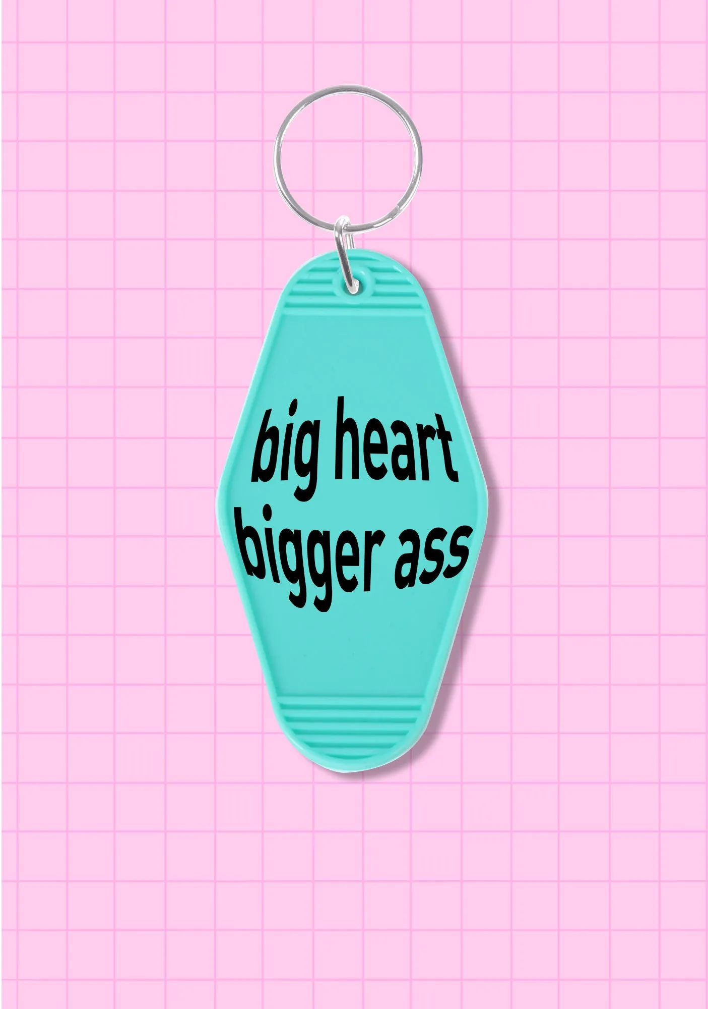 Big Heart 1Pc Y2K Hotel Keychain Cherrykitten