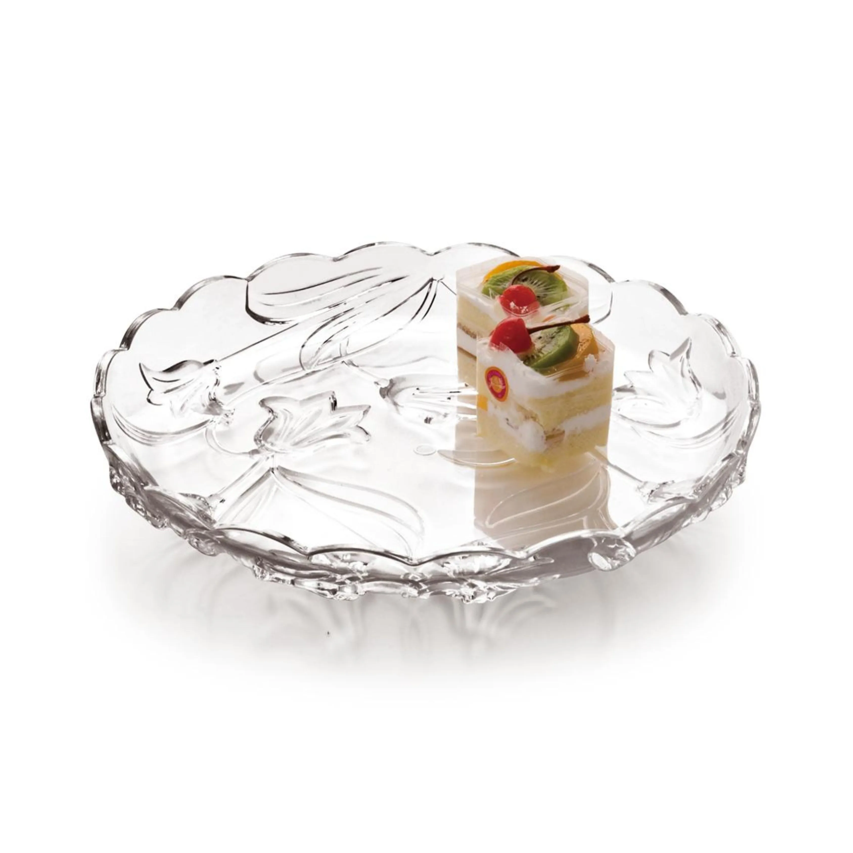 PC ROUND DISPLAY TRAY