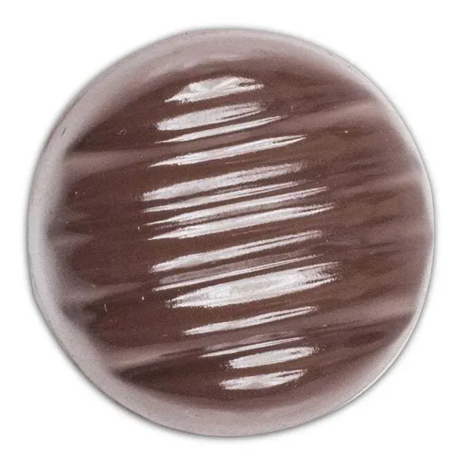 Ridged Dome Chocolate Mold - 40 Forms