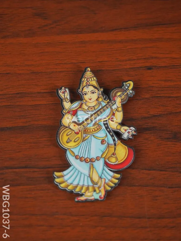 Saraswathi Fridge Magnet - WBG1037-6