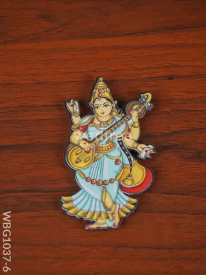 Saraswathi Fridge Magnet - WBG1037-6