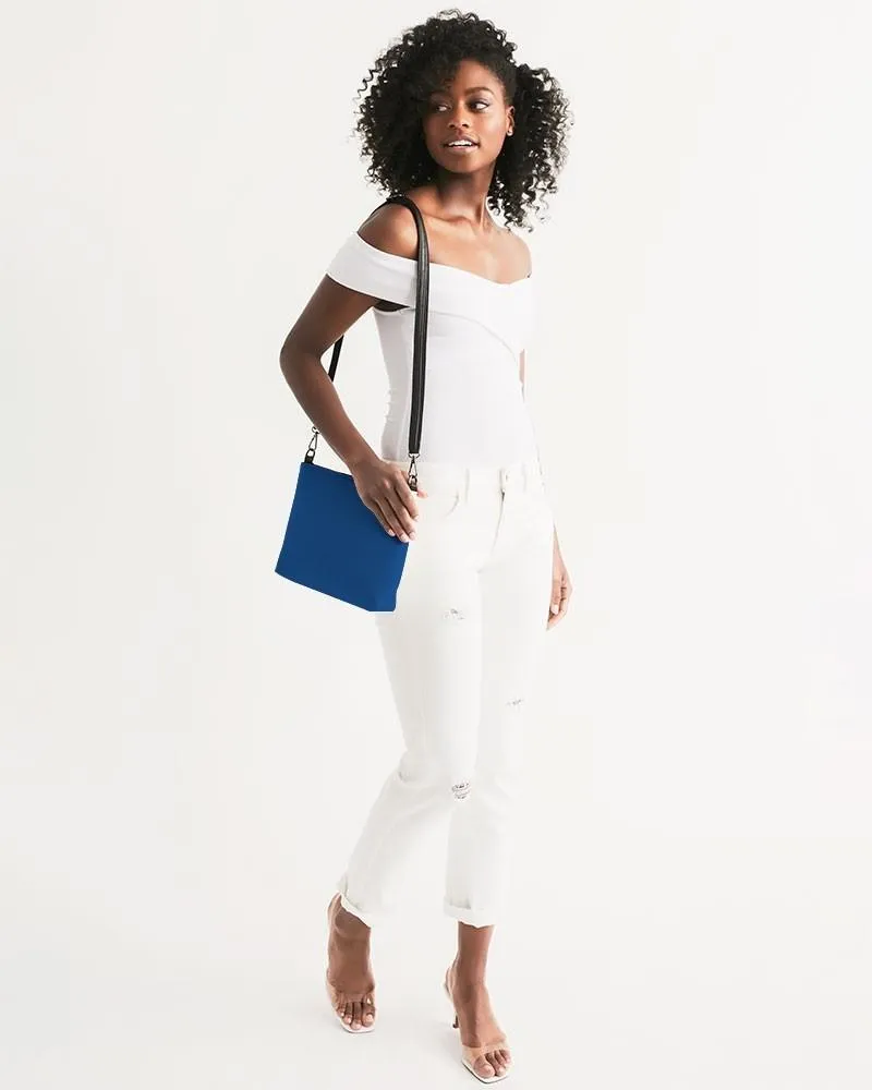 Shaded Blue Zip Pouch | C100M75Y0K30