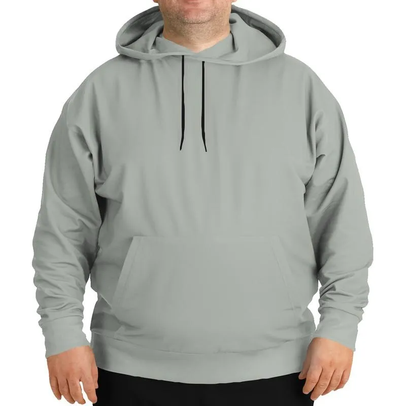 Shaded Pale Warm Green Gray Hoodie | Unisex | with PLUS sizes | C5M0Y10K30