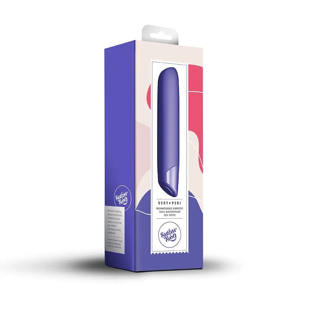 Sugar Boo Purple Rechargeable Vibrator