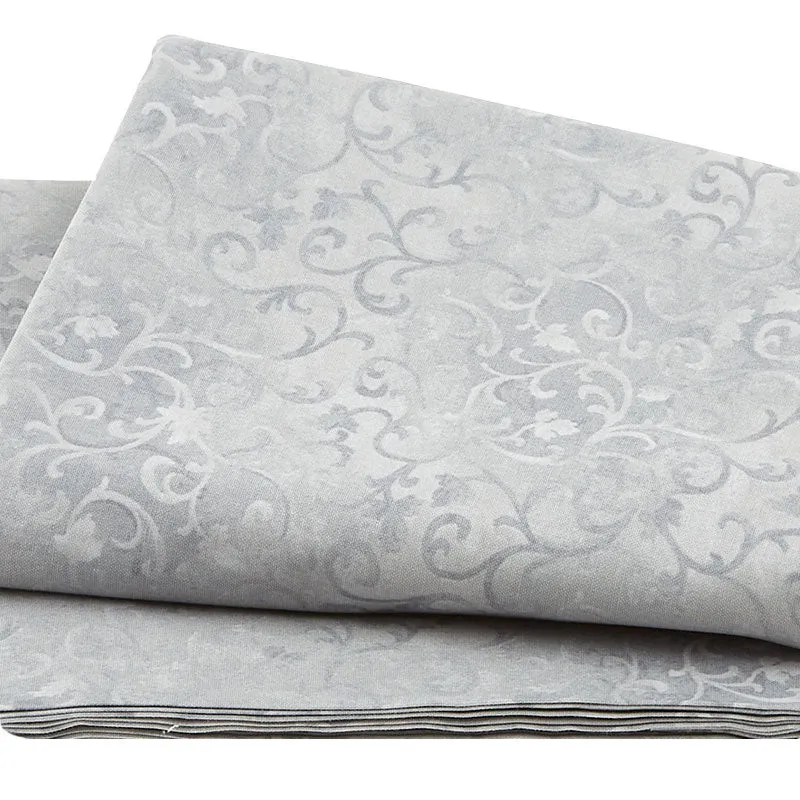 Wilmington Essentials - Scroll Light Gray 3 Yard Cut